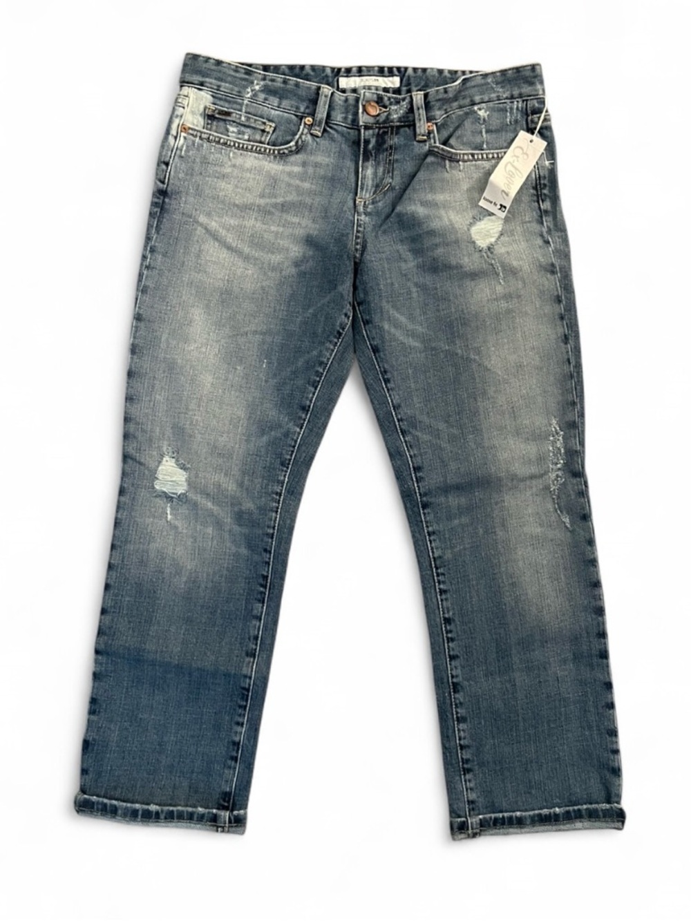 NWT Joe’s Jeans Cropped Loose Fit Ex Lover Jeans Womens Size 28